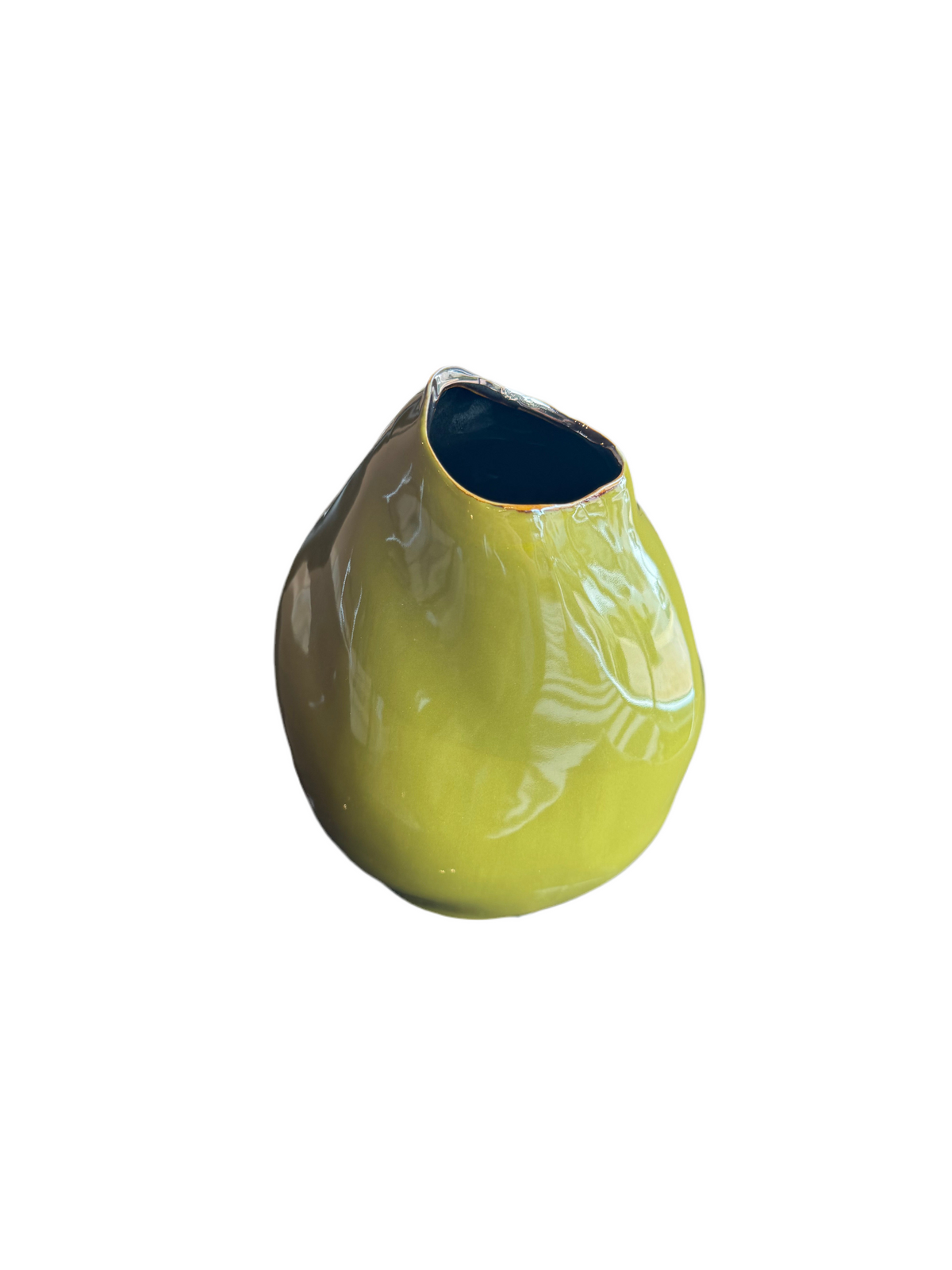 Ava Bud Medium  green vase