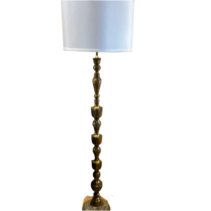 70's Vintage Tribal Style Floor Lamp - The Vault Creative 
