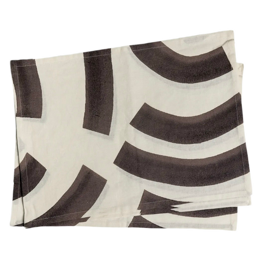 Set of four Hard Rock placemats by The Vault Creative, featuring bold rock-inspired designs on durable table accessories.