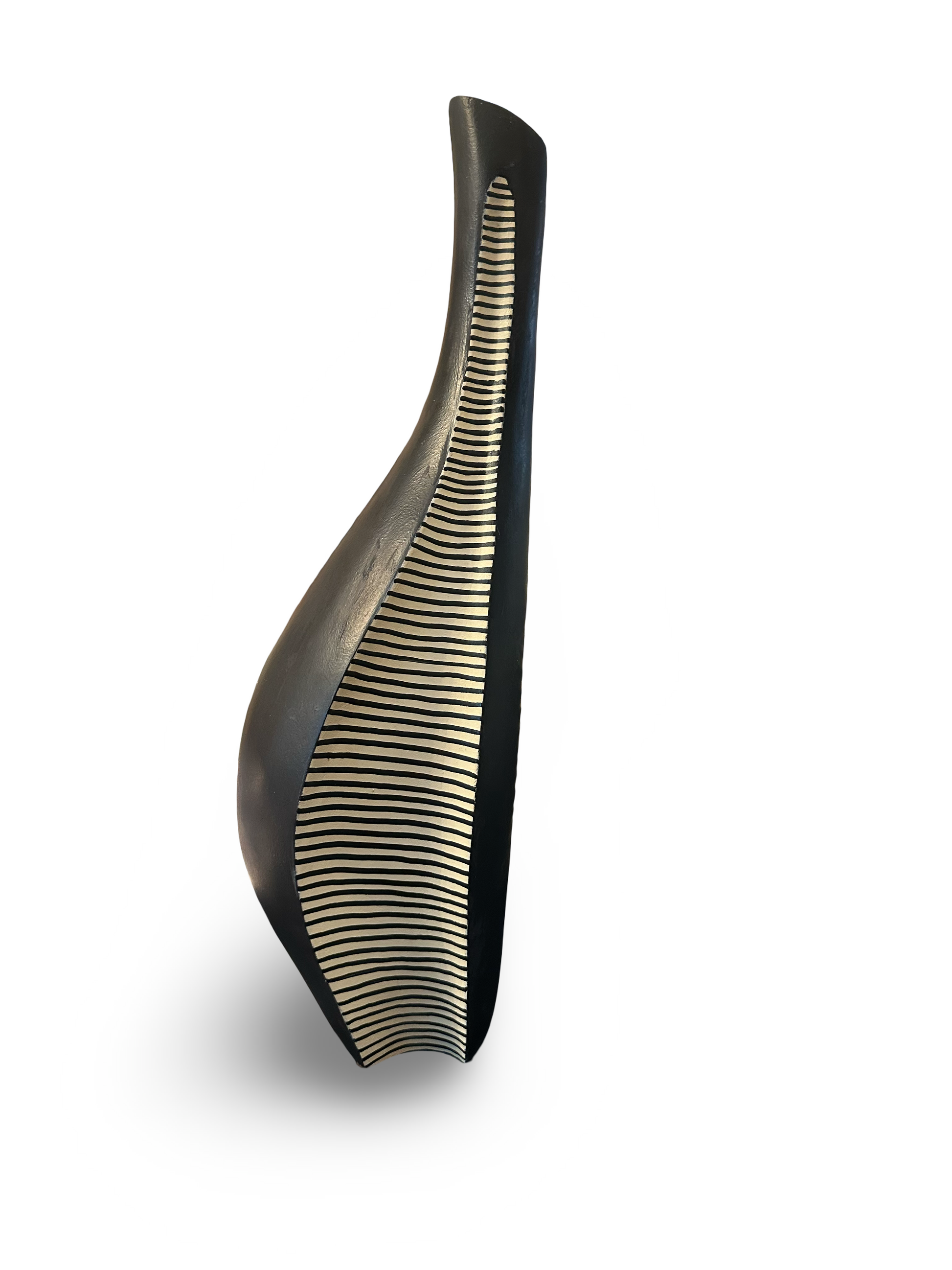 The Vault Creative ARH Gooseneck Vessel with sleek ceramic design and curved spout, perfect for modern kitchen decor.