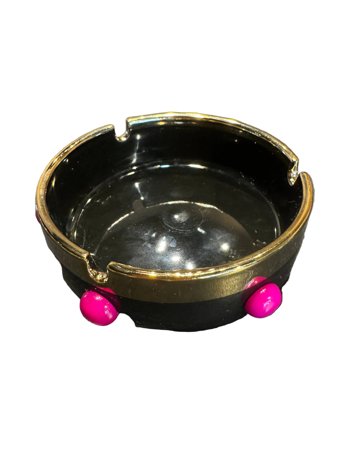 P. Grunsfeld Black & Pink Stoner Tray