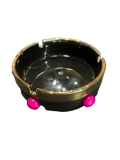 P. Grunsfeld Black & Pink Stoner Tray