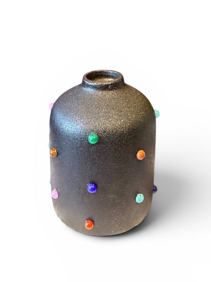 Phoebe P. Grunsfeld June Bud Vase featuring a sleek ceramic design perfect for small floral arrangements.