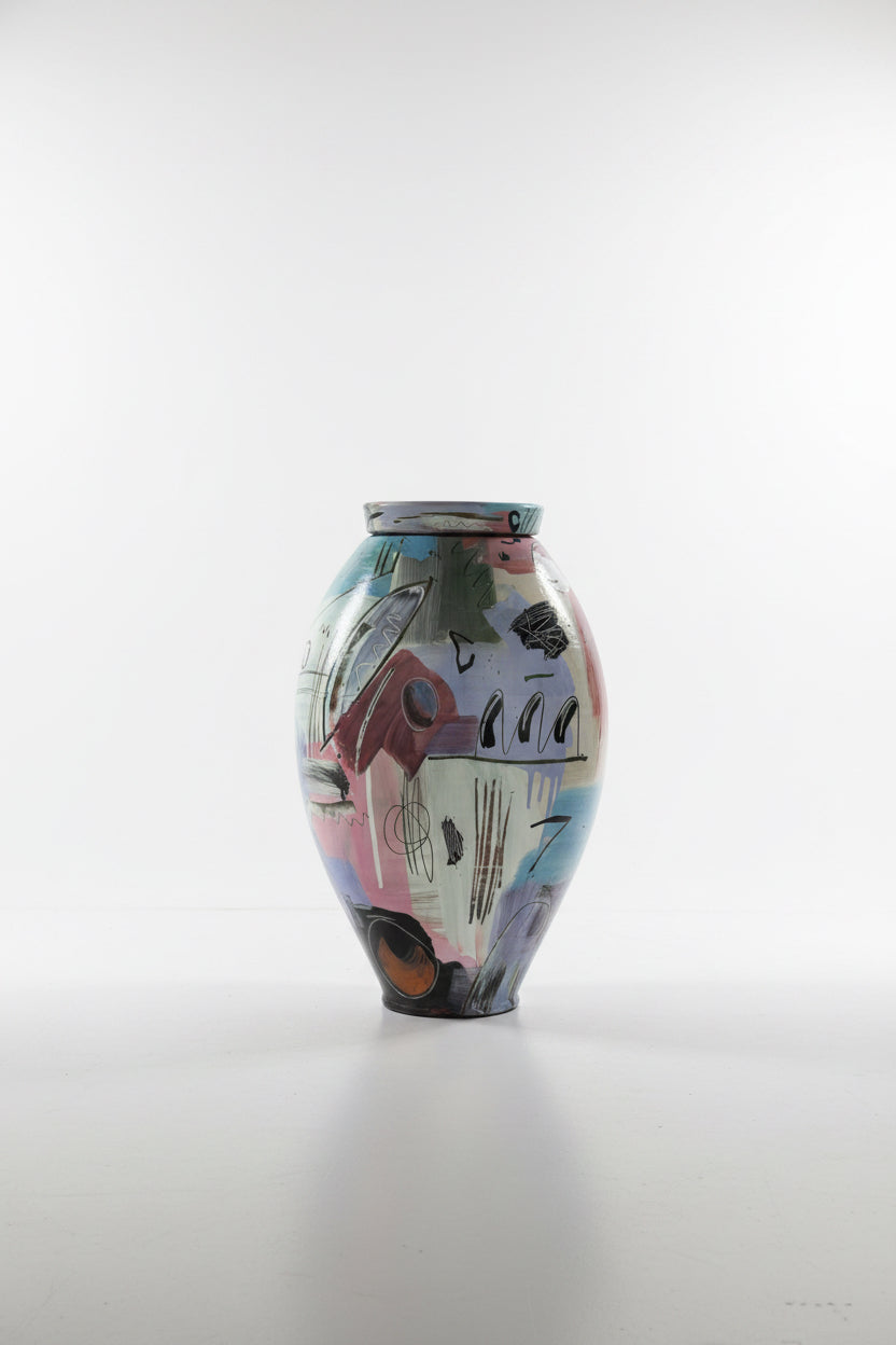 Vintage Ceramic Side Table