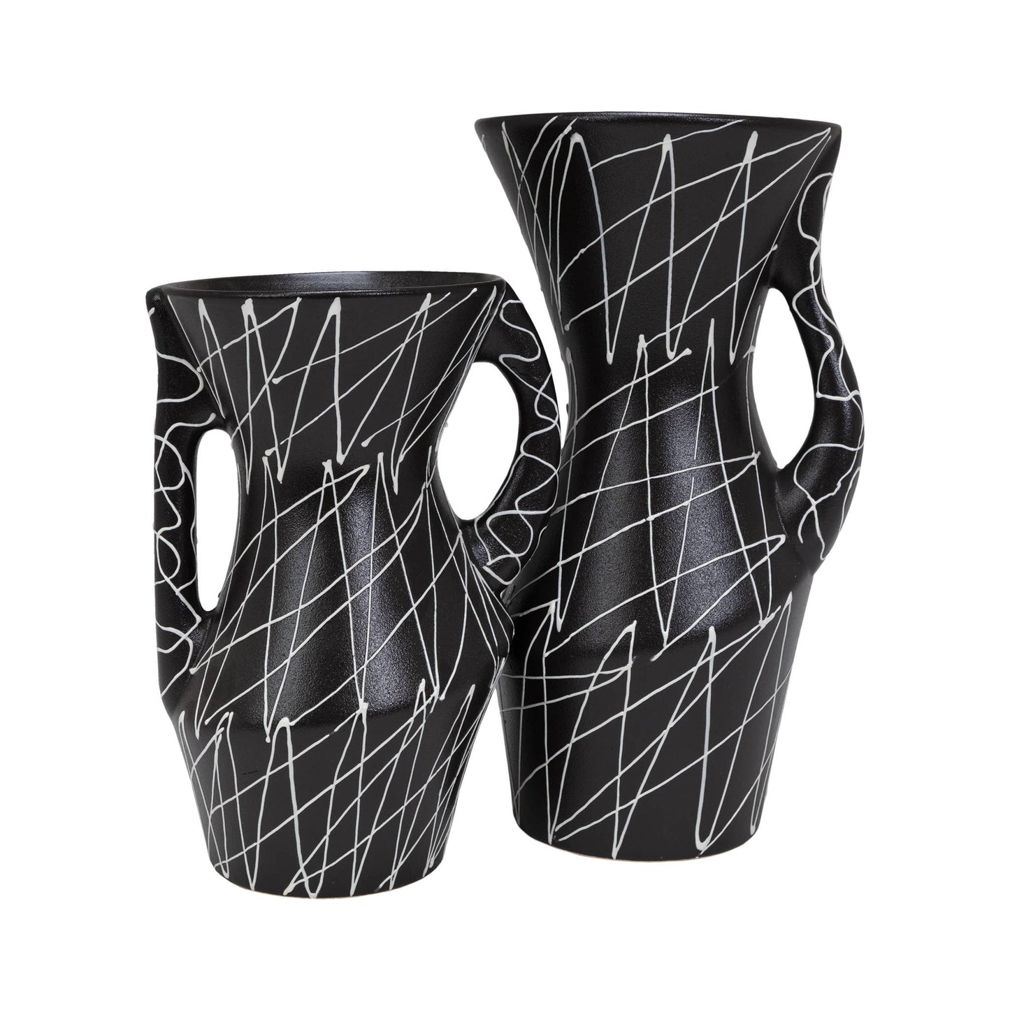 Cazden Short Vase by ST x OH, small ceramic vase with a smooth, rounded shape and a neutral glaze finish.