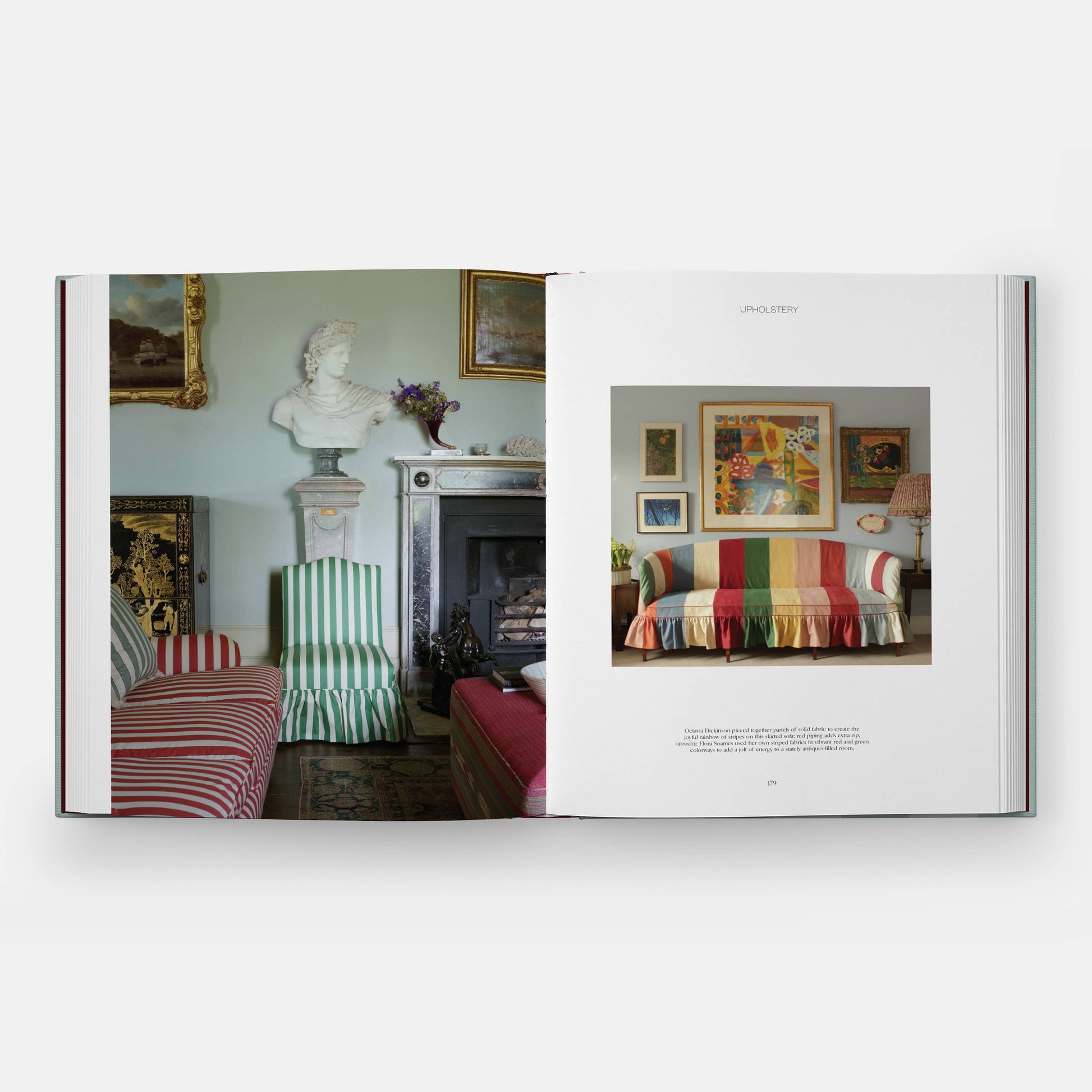 Cover of Everybody Loves Stripes book by Phaidon, featuring colorful stripe patterns and modern design elements.