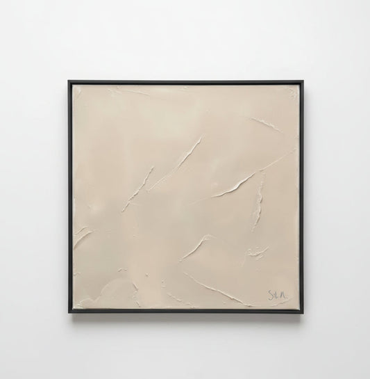 Glossy Mocha Cream painting by The Vault Creative featuring rich, smooth mocha shades with a glossy finish.