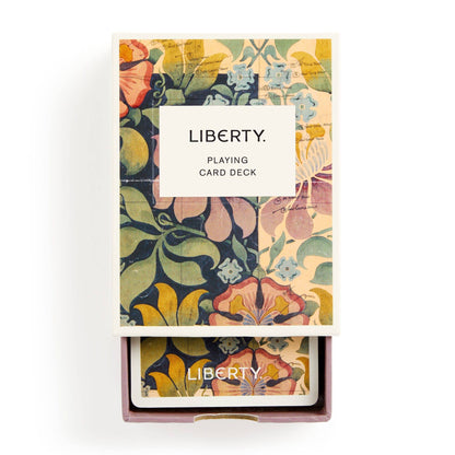 Liberty Archive playing card deck by Chronicle Books featuring vintage-inspired design and classic playing card illustrations.