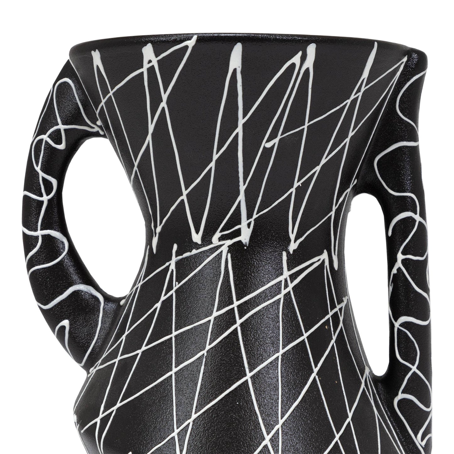 Cazden Short Vase by ST x OH featuring a sleek ceramic design with a smooth, rounded shape and neutral finish.