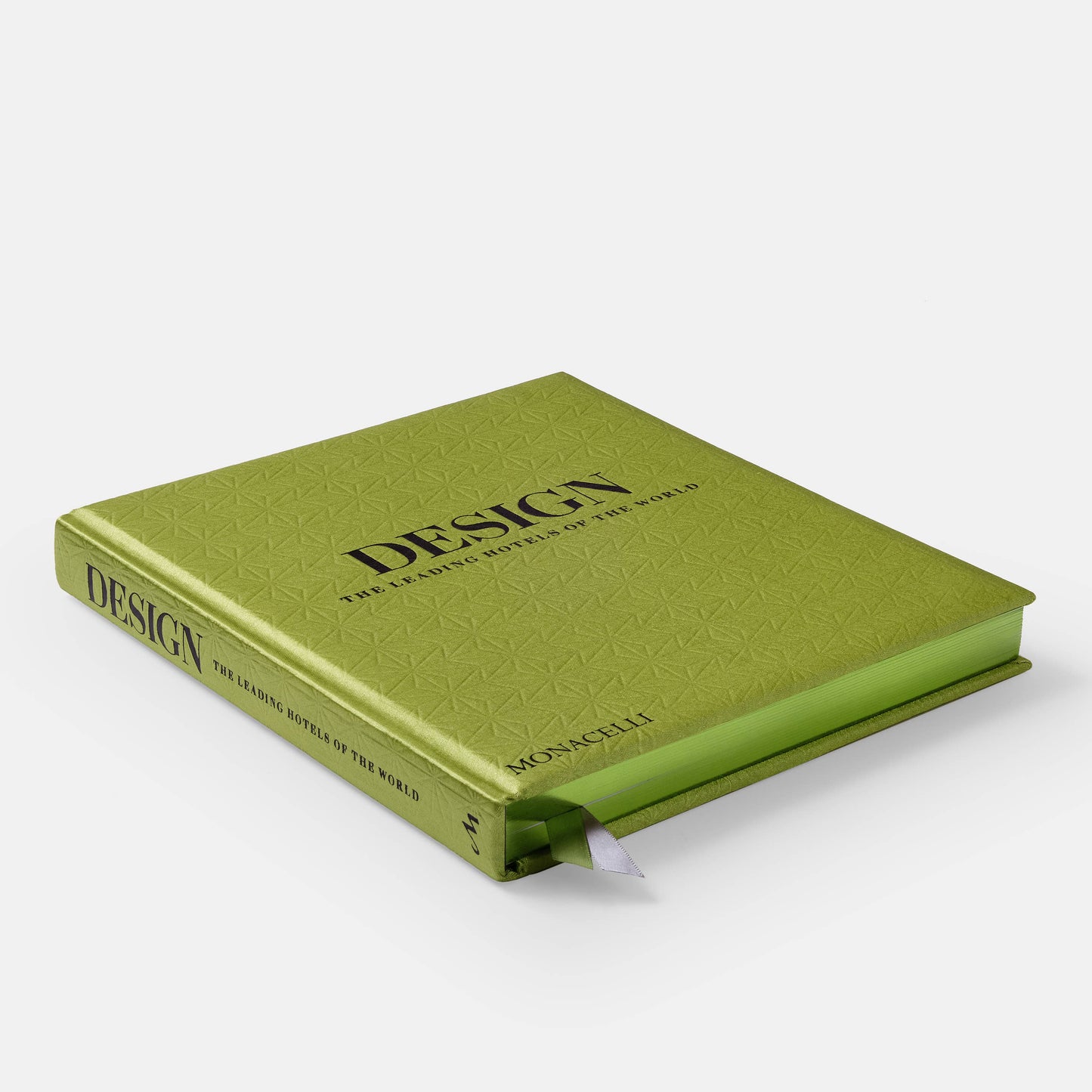 Phaidon Leading Hotels of the World book showing a hardcover with images of luxury hotel interiors and exteriors on the cover.