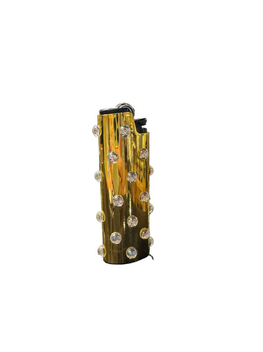 P.Grunsfeld Gold & Iridescent Lazy Lighter