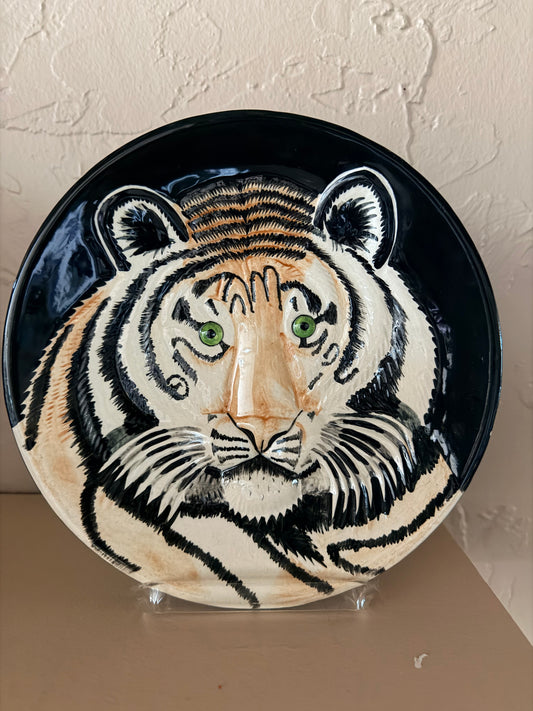 Decorative Tiger Plate