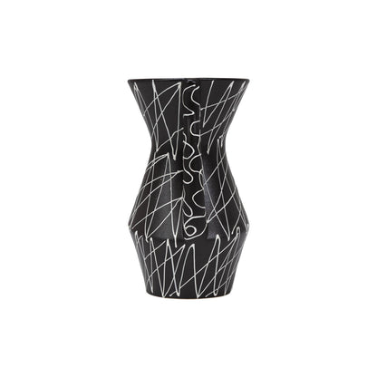 Cazden Short Vase by ST x OH, with a sleek, minimalist ceramic design in a neutral color, suitable for modern home decor.