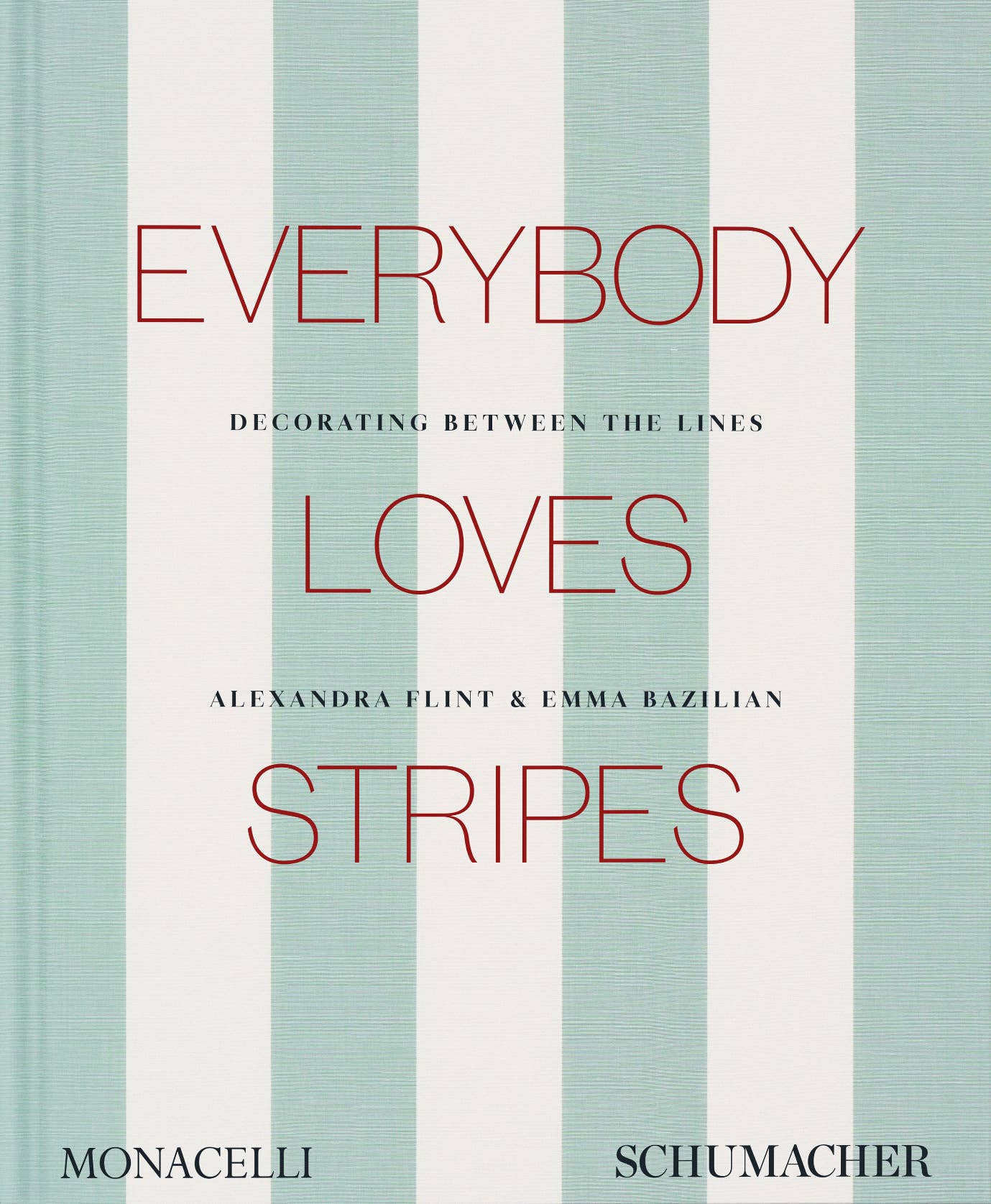 Cover of Everybody Loves Stripes book by Phaidon, featuring colorful striped patterns on a white background.