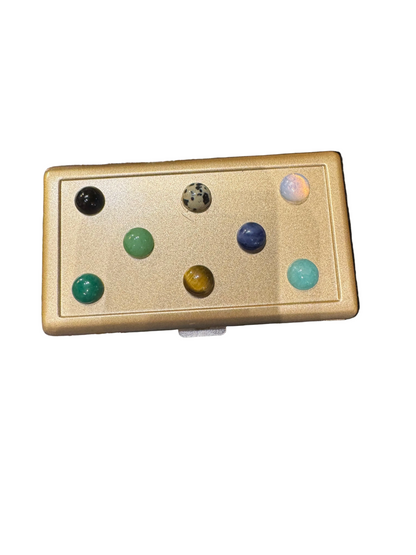 P.Grunsfeld Cigarette Case Gold and Multi-Color