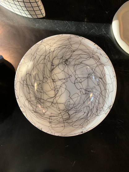 Vintage McM Bowl by Stone Textile Studio, detailed ceramic bowl with intricate patterns and earthy tones.
