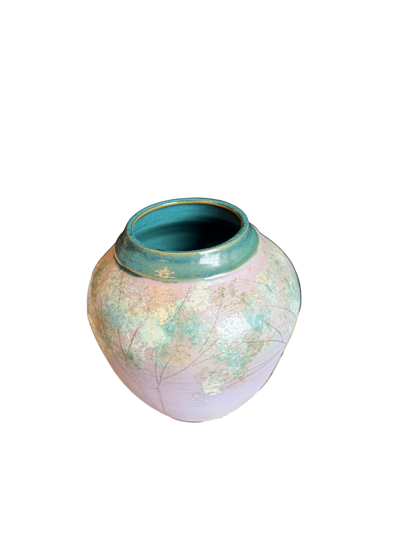 Spring Trees Studio Pottery Vase