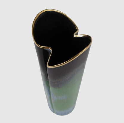 Tall Ferdinand vase by The Vault Creative, featuring elegant ceramic design with a smooth finish and modern shape.