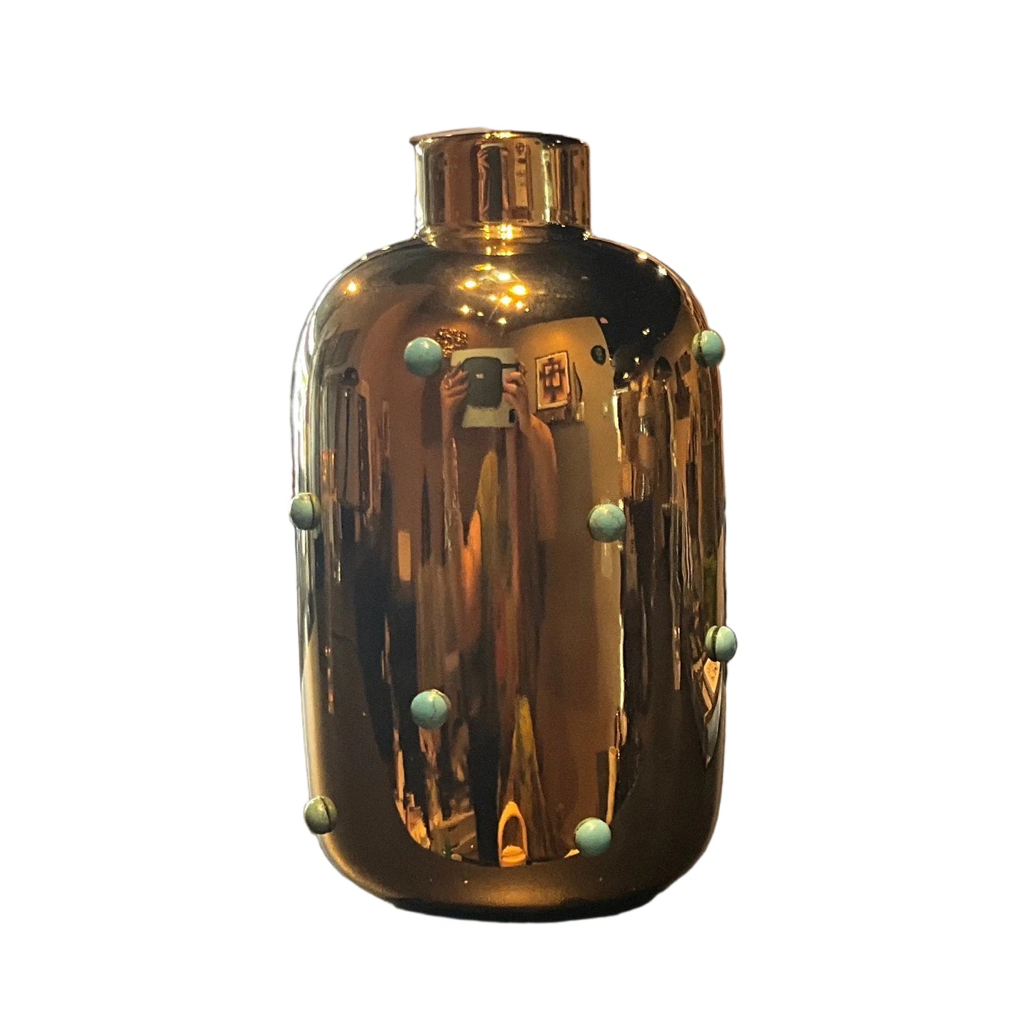 P.Grunsfeld Max Turquoise vase
