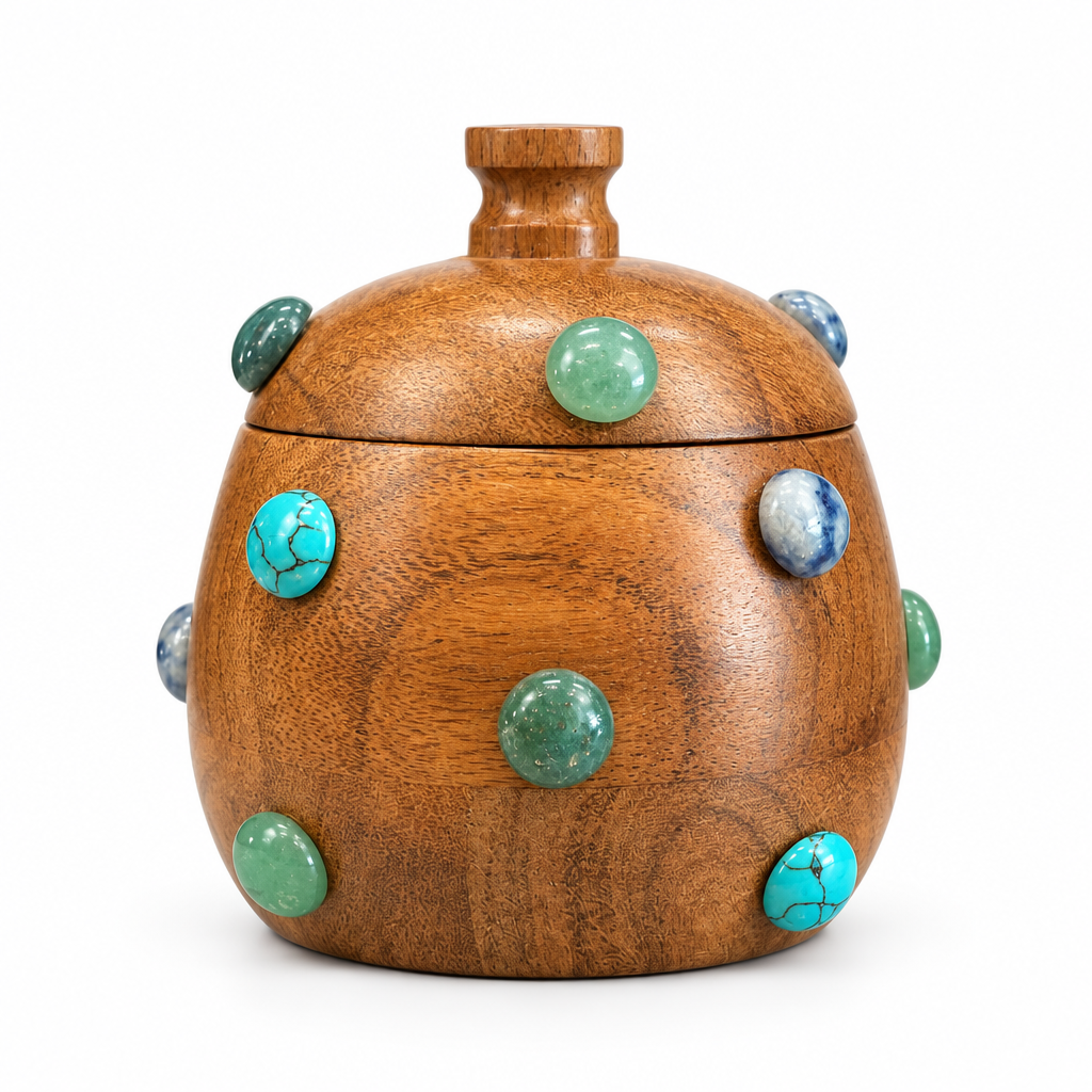 P. Grunsfeld Stoner Wood Jar