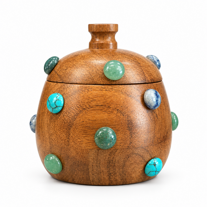 P. Grunsfeld Stoner Wood Jar