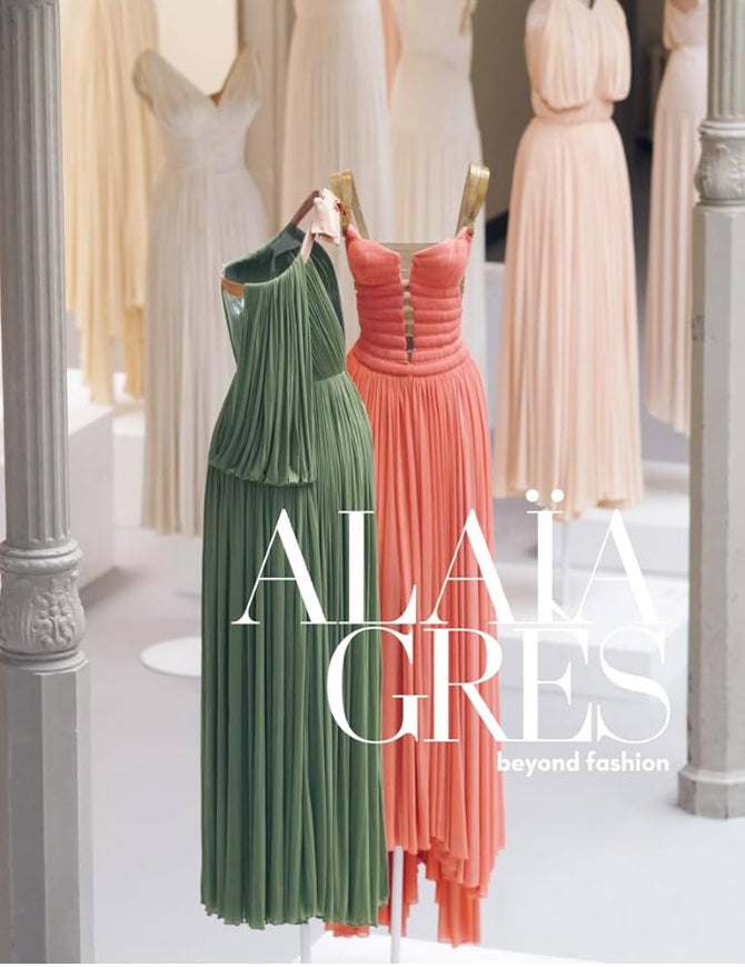 Open book titled "Alaia Gres" by Ozmun Home, featuring detailed pages and elegant cover design.