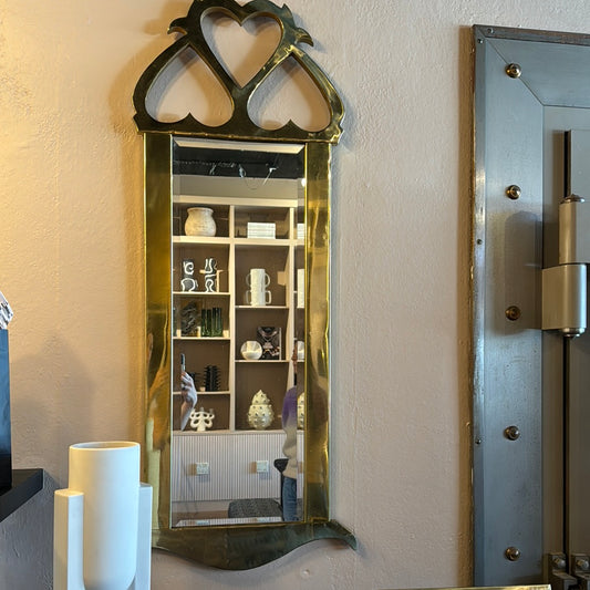 Brass Heart Mirror - The Vault Creative 