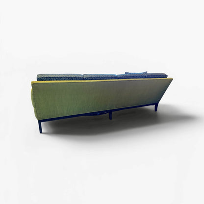 Emerald Silk Sofa