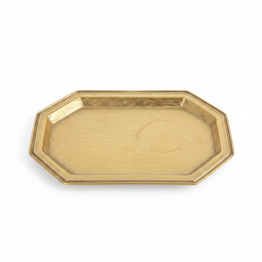 Vintage Brass Cocktail Tray