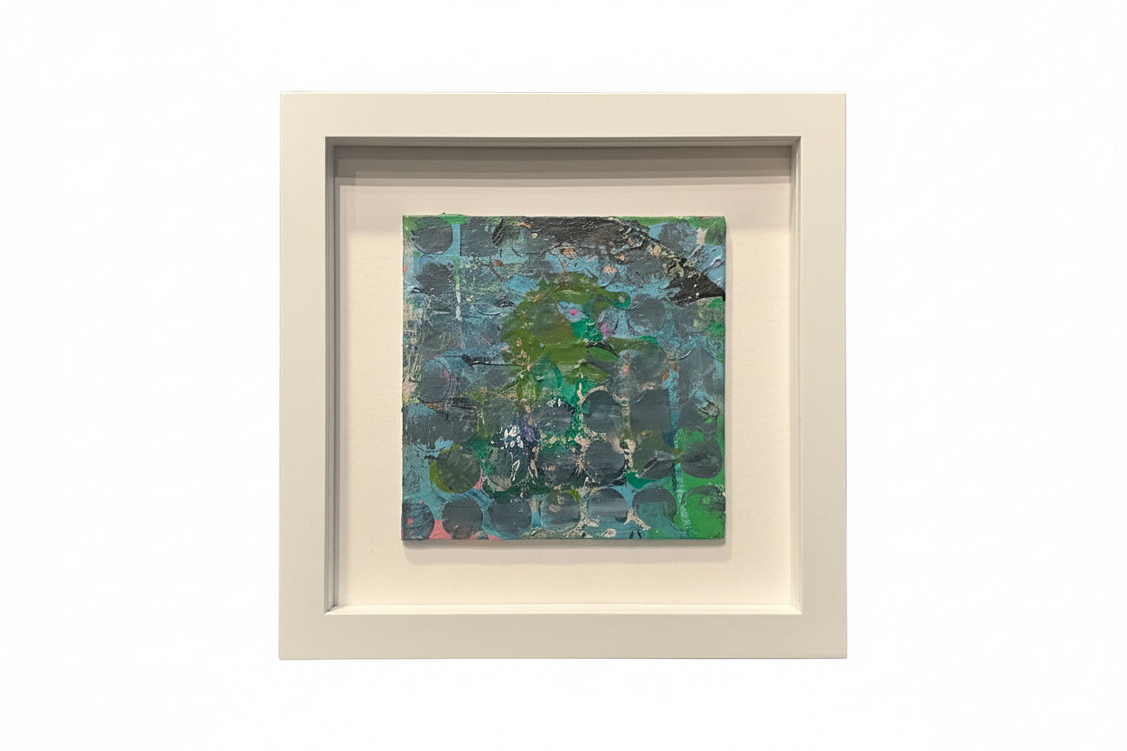 Colorful Lori Kwo Art print by The Vault Creative featuring vibrant abstract shapes on high-quality paper.