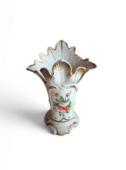 Elegant French flower vase by The Vault Creative with a classic design and floral pattern, perfect for displaying fresh or dried flowers.