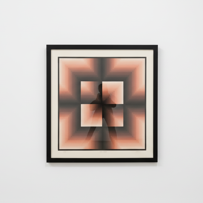 Colorful "Window Motif" art print by The Vault Creative featuring abstract window design on high-quality paper.