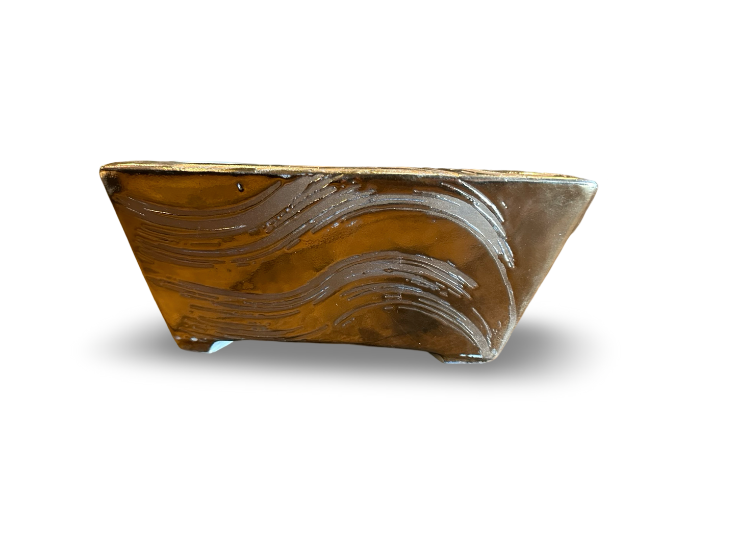 Ozmun Home weeping planter with cascading plant and decorative ceramic pot, perfect for indoor or outdoor garden decor