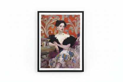 Leisure Hour signed Rebecca Aldernet print by The Vault Creative featuring vibrant, detailed artwork on high-quality paper.