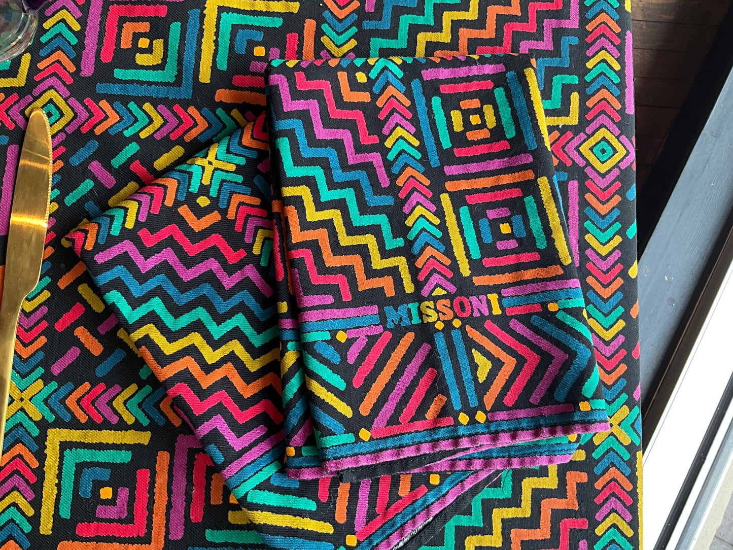 Missoni Table Cloth and Napkins