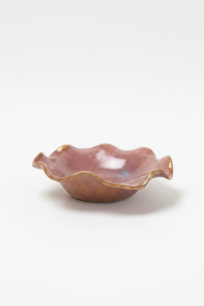 Purple wavy mini bowl