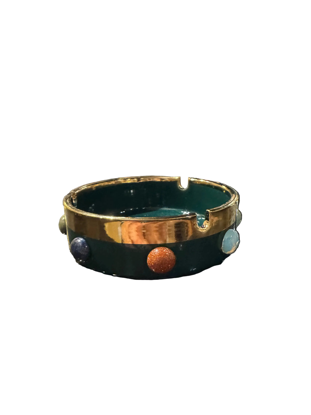 P.Grunsfeld Green Multicolor Stoner Tray