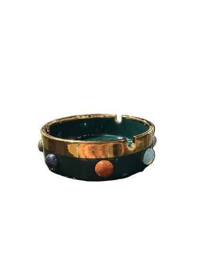 P.Grunsfeld Green Multicolor Stoner Tray