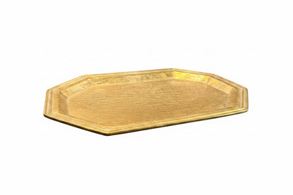 Vintage Brass Cocktail Tray