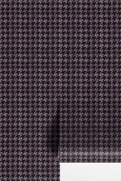 Houndstooth - Dark Purple