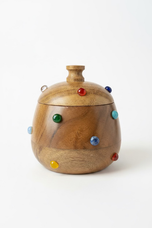 P. Grunsfeld Stoner Wood Jar