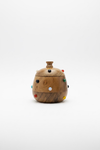 P. Grunsfeld Stoner Wood Jar