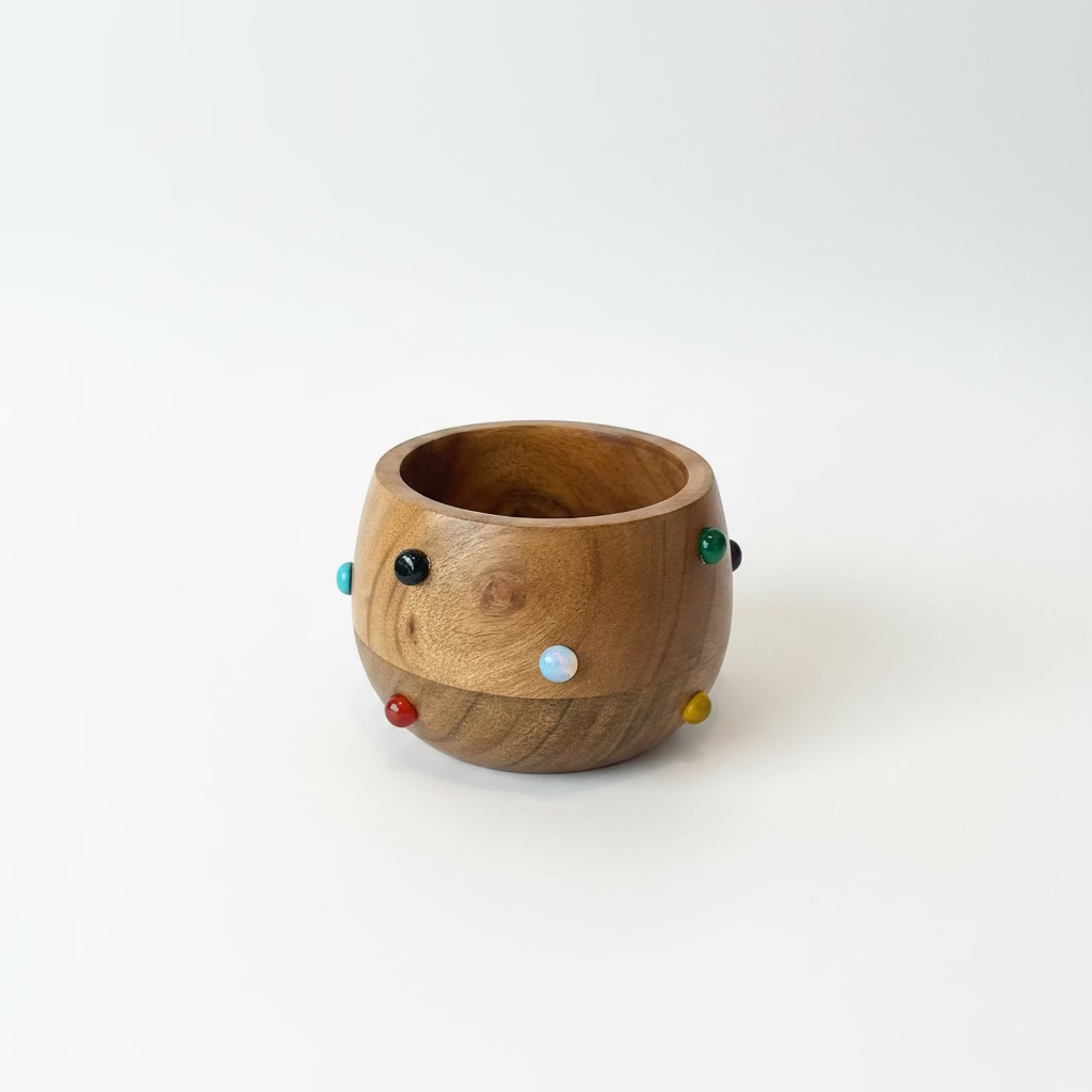 P. Grunsfeld Stoner Wood Jar