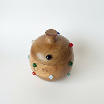 P. Grunsfeld Stoner Wood Jar