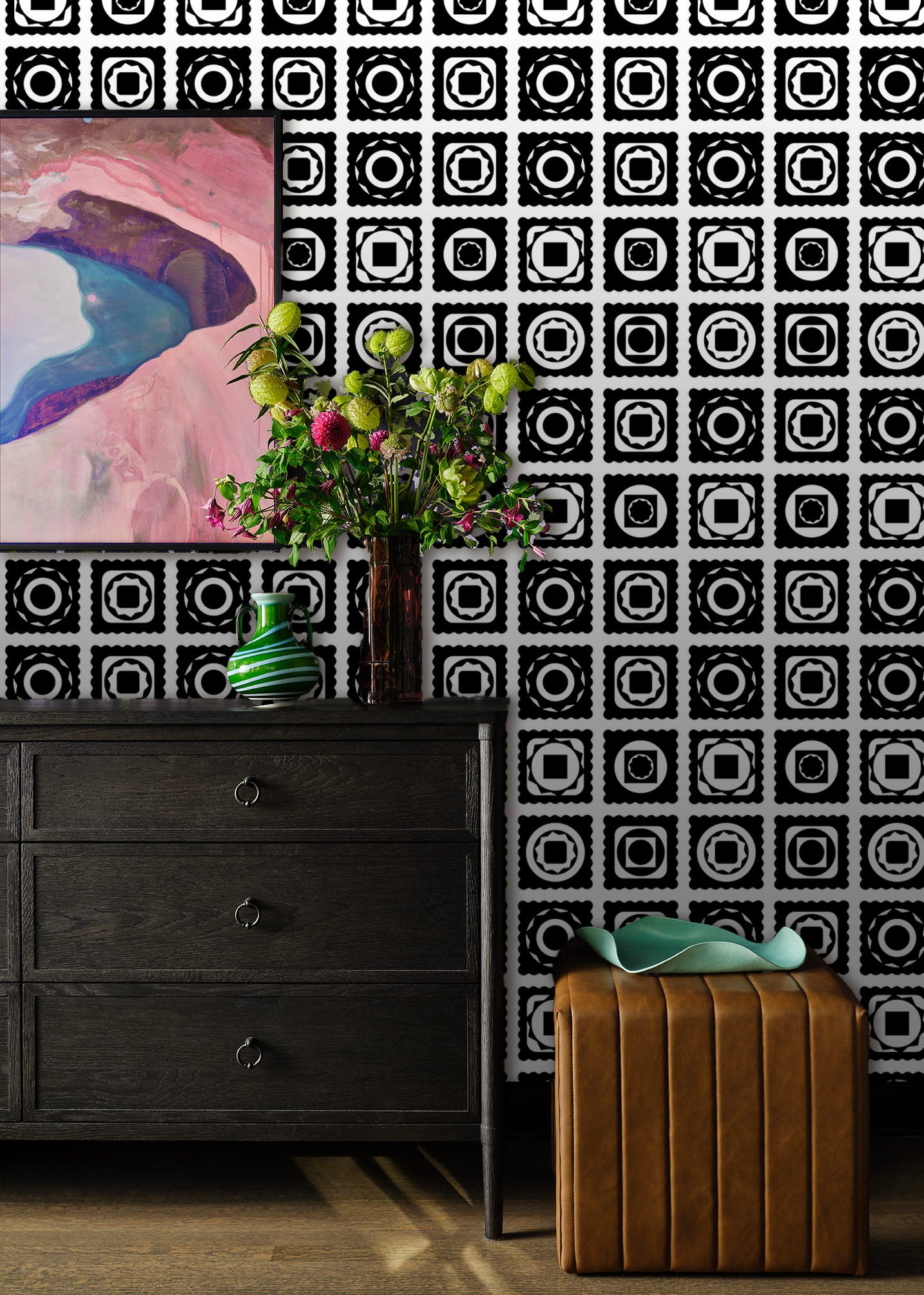 Quilt - Black and White