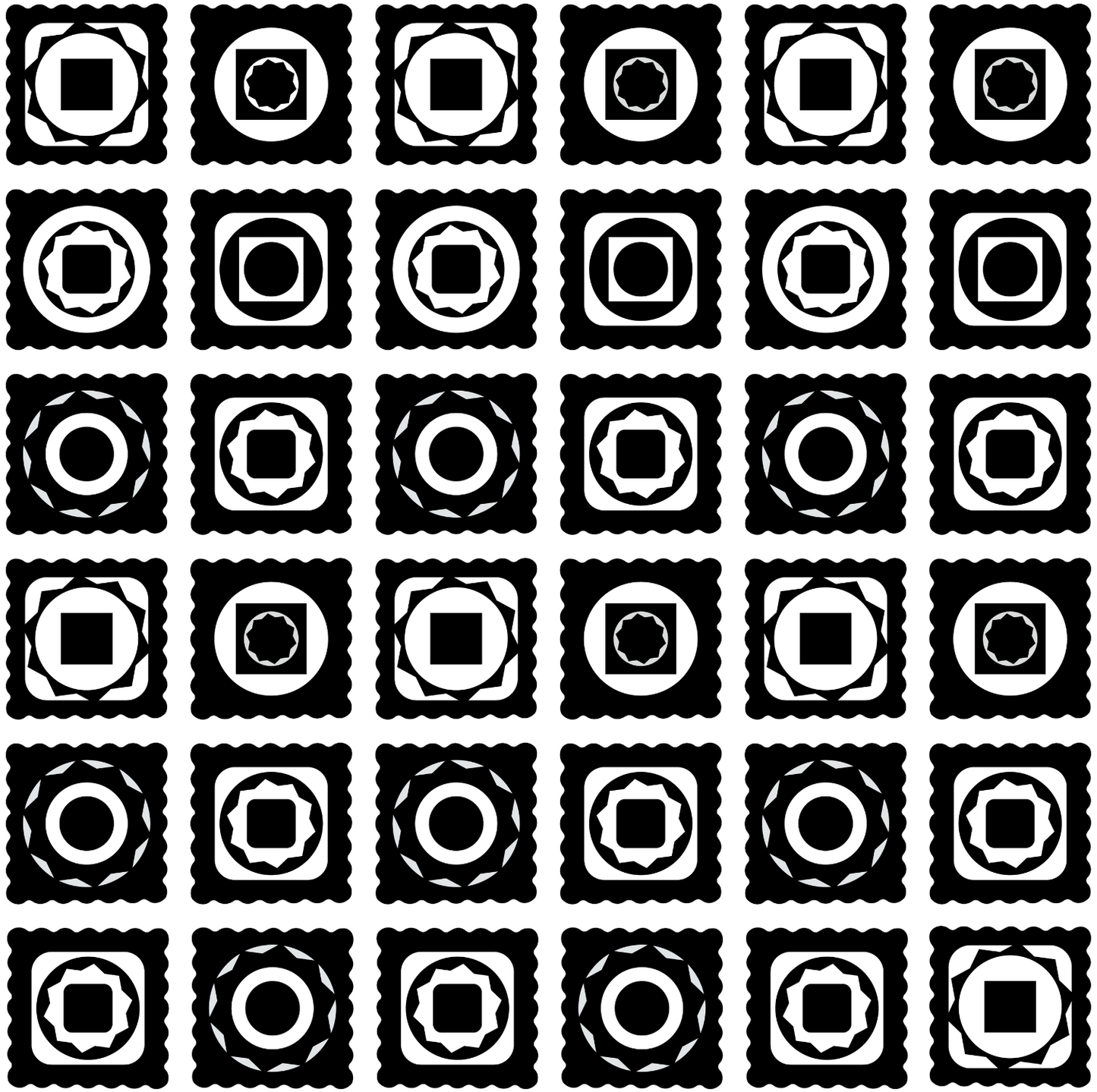 Quilt - Black and White