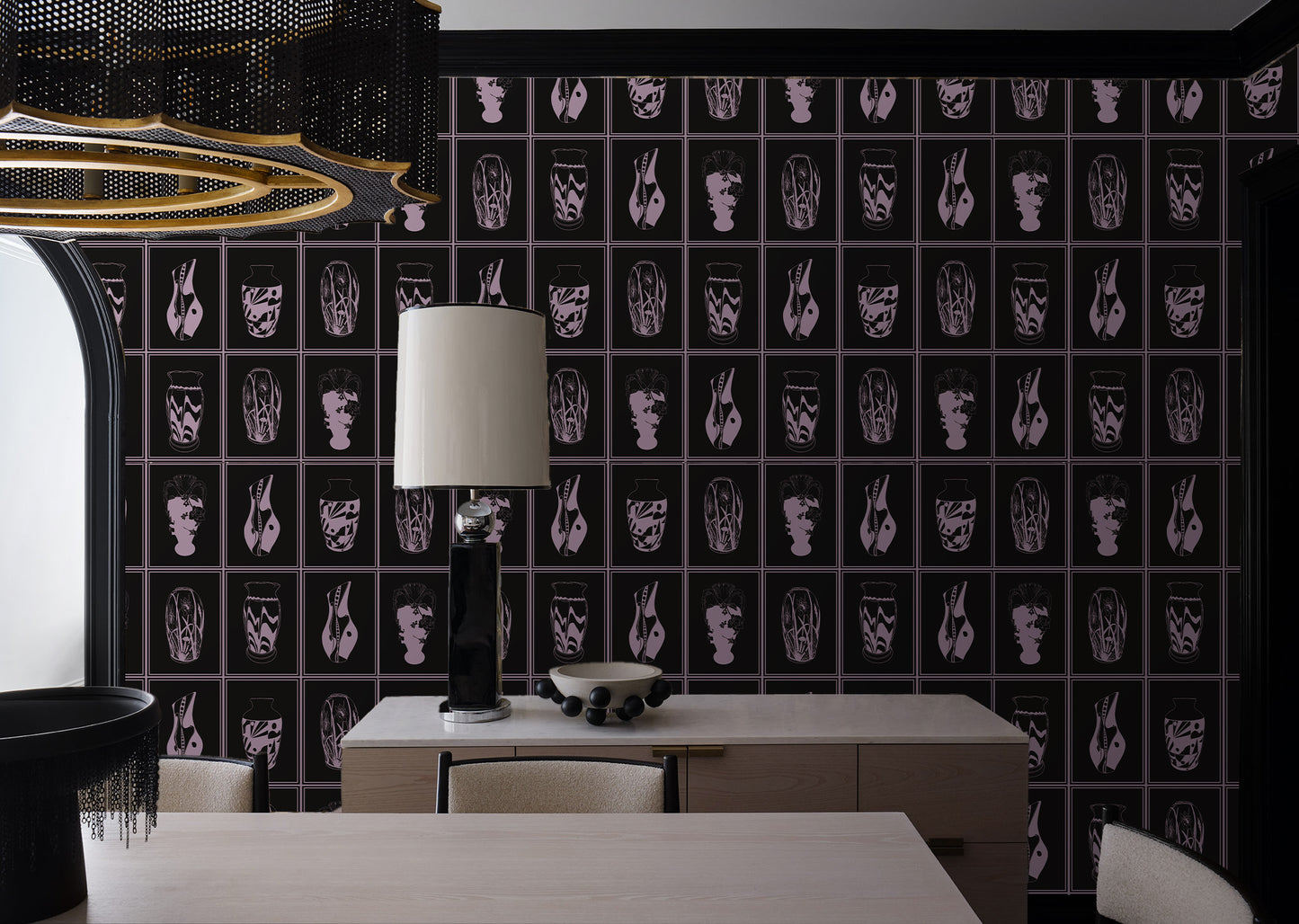 Vault Vases  - Dark Purple