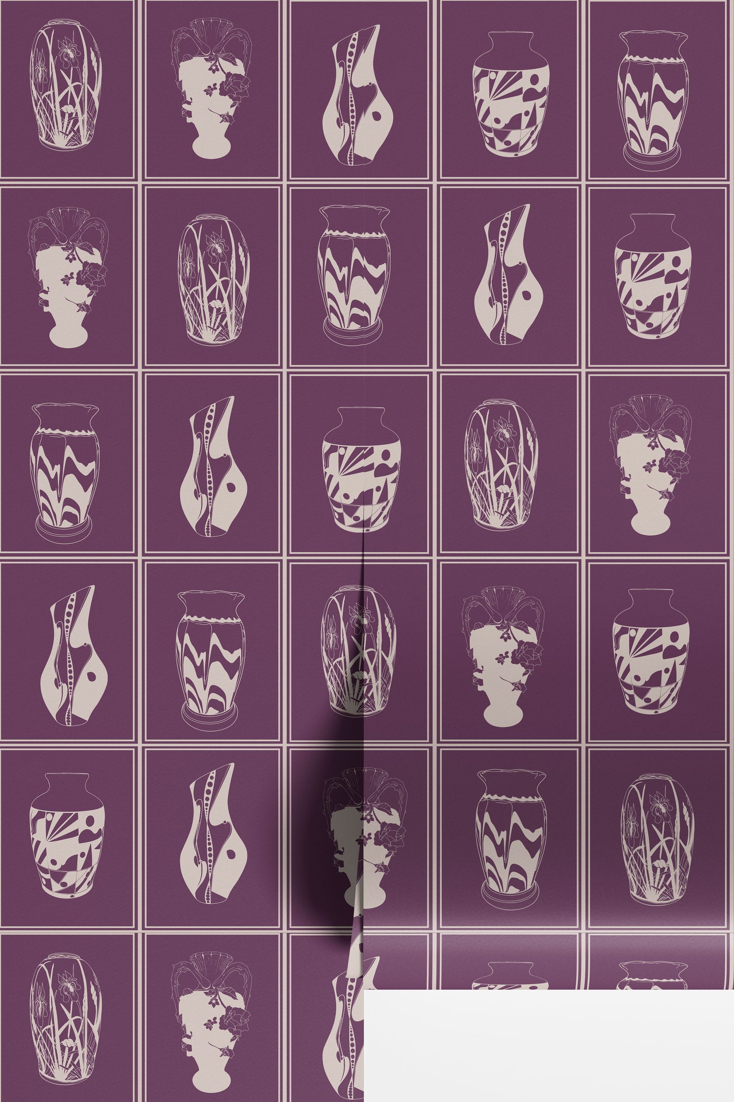 Vault Vases  - Purple