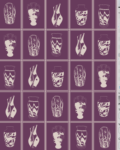 Vault Vases  - Purple