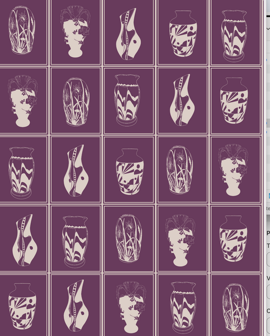Vault Vases  - Purple